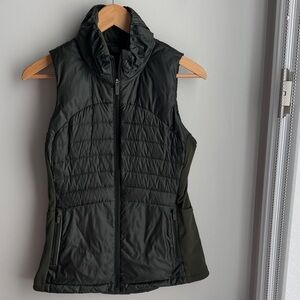Women's Green Quilted Vest